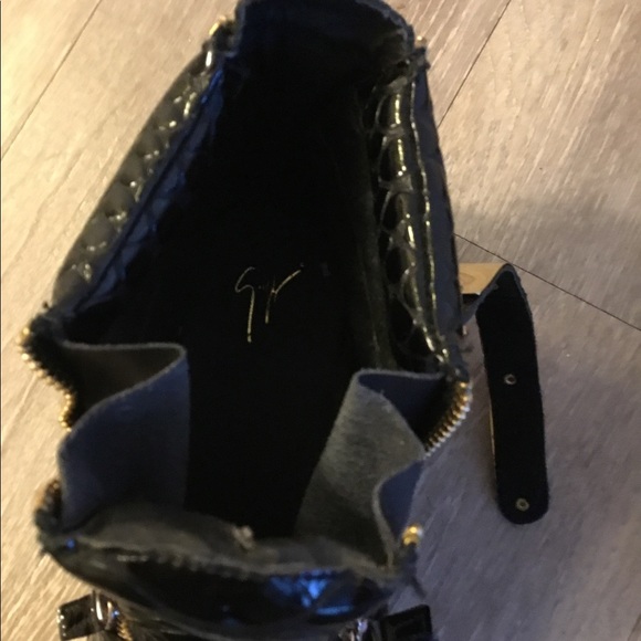 Giuseppe Zanotti Embossed leather Ankle Shoes Size 42 European. $800 - Picture 13 of 13